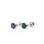 Earrings Stud 4mm Sapphire 14kw 4mm .82g 126050016