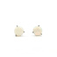 Earrings Stud 1.49ctw Opal 14kw 7mm 1.47g 126050013