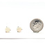 Earrings Stud 1.49ctw Opal 14kw 7mm 1.47g 126050013