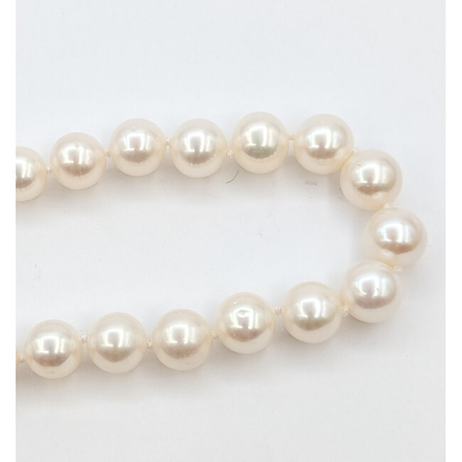 Necklace Strand 7mm Freshwater Pearl 14ky 7mm 18" 25.62g 126050021