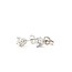Earrings Stud 1.10ctw Round Lab-Grown Diamond 5.2mm 14kw 5.2mm 1.05g 126050019