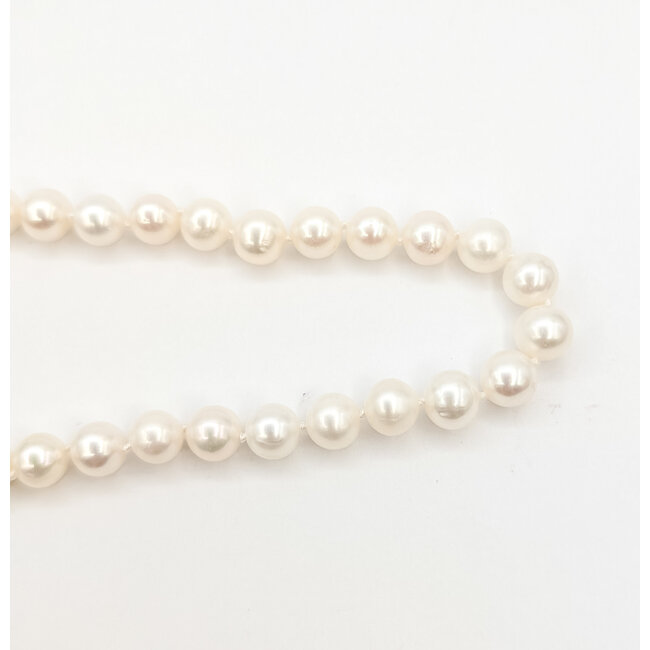 Necklace Strand 8mm Freshwater Pearl 14ky 8mm 18" 34g 126050022