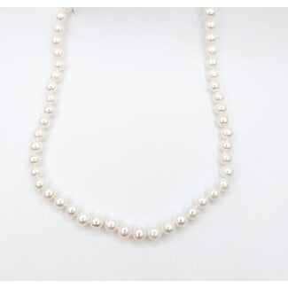 Necklace Strand 8mm Freshwater Pearl 14ky 8mm 18" 34g 126050022