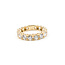 Ring Eternity 4.13ctw Lab-Grown Diamond 14ky Sz8 5.14g 126050025