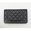 Handbag Chanel Classic Wallet On Chain WOC Black Caviar Crystal CC 126055011