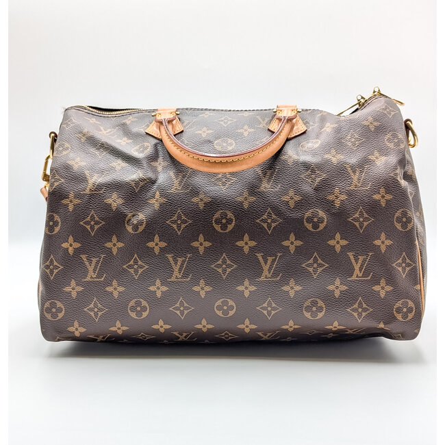 Handbag Louis Vuitton Speedy 35 Bandouliere Monogram 126055005