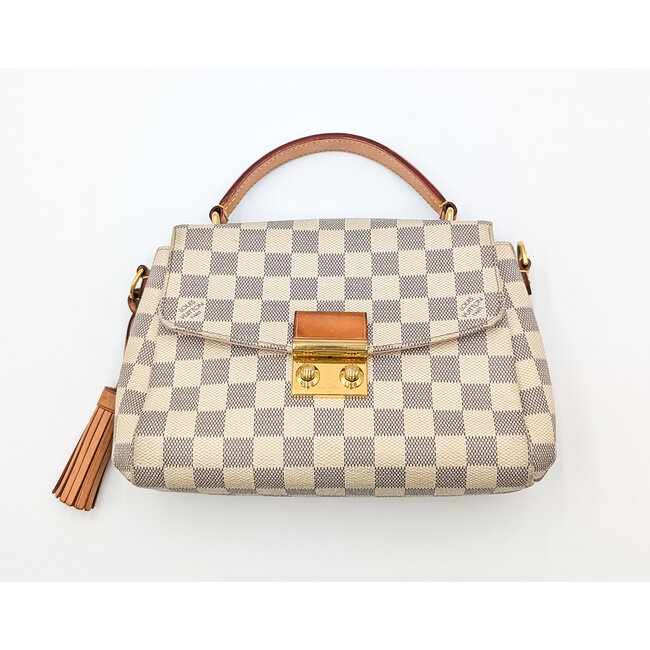 Handbag Louis Vuitton Croisette Damier Azur 2-Way 126055006