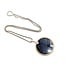 Pendant David Yurman Cable Onyx & MOP .18ctw Round Diamonds Sterling 2.4x1.8" 24" 38.58g 126050031