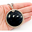 Pendant David Yurman Cable Onyx & MOP .18ctw Round Diamonds Sterling 2.4x1.8" 24" 38.58g 126050031