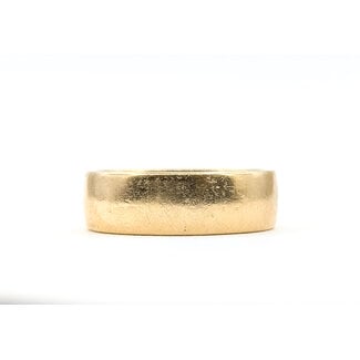Ring Engagement Band 14ky 7mm Sz10 9.75g 126050029