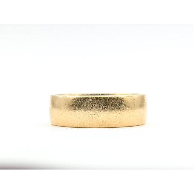 Ring Engagement Band 14ky 7mm Sz10 9.75g 126050029