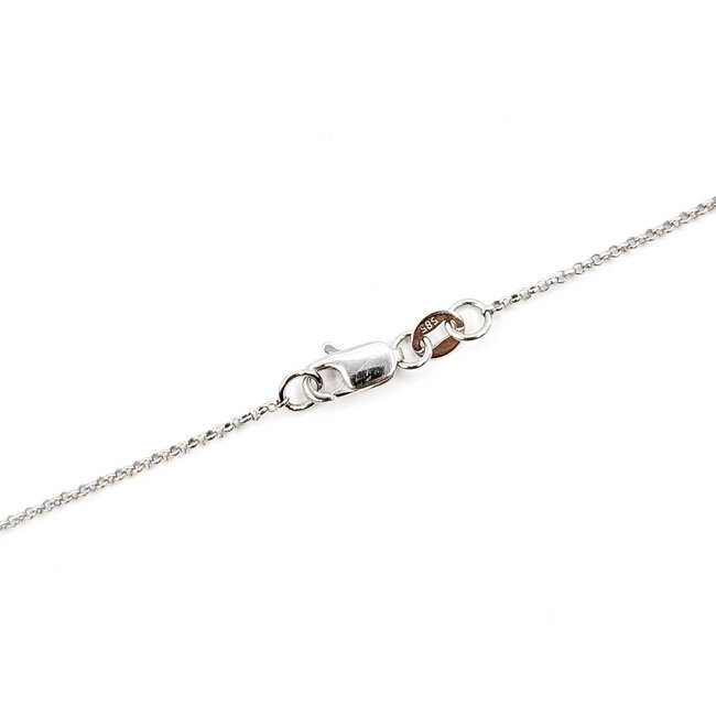 Pendant Cross 1.25ctw Round Diamonds 14kw 1.4x1.05" 16" 6.71g 126050027