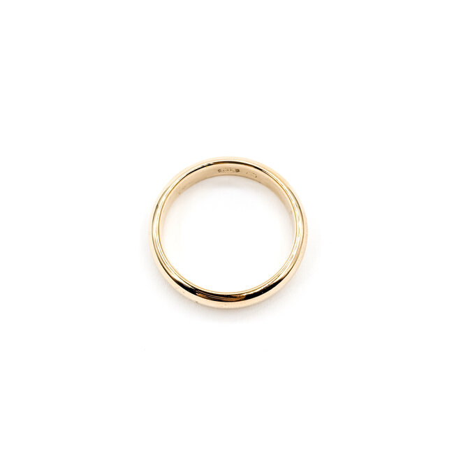 Ring Band Half Round 14ky 5mm Sz10.75 7.72g 126042021