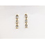 Earrings Dangle 2.50ctw Oval Lab Grown Diamonds 14ky .9x.15" 3.08g 126040052