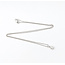 Necklace Solitaire 0.50ct Pear Lab Grown Diamond 14kw 18" 1.98g 126040065