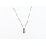 Necklace 2-Stone .58ctw Pear & Round Lab Grown Diamond 14kw 18" 2.10g 126040072