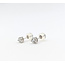Earrings Stud 0.58ctw Round Lab Grown Diamonds 14kw 4.5mm 1.14g 126040057