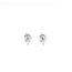 Earrings Stud 0.58ctw Round Lab Grown Diamonds 14kw 4.5mm 1.14g 126040057