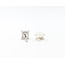 Earrings Stud 1.20ctw Princess Lab Grown Diamonds 14kw 4.5mm 1.32g 126040058