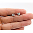Earrings Stud 1.20ctw Princess Lab Grown Diamonds 14kw 4.5mm 1.32g 126040058