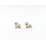 Earrings Two Stone 1.00ctw Pear Lab Grown Diamonds 14ky 9x6mm 1.23g 126040061