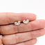 Earrings Two Stone 1.00ctw Pear Lab Grown Diamonds 14ky 9x6mm 1.23g 126040061