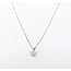 Pendant Solitaire W/Chain 2.00ct Round Lab Grown Diamond 14kw 9mm 18" 2.00g 126040074