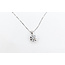 Pendant Solitaire W/Chain 2.00ct Round Lab Grown Diamond 14kw 9mm 18" 2.00g 126040074