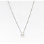 Necklace Solitaire 0.50ct Pear Lab Grown Diamond 14kw 18" 1.98g 126040065