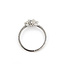 Ring Engagement 3-Stone 1.00ctw Oval Lab Grown Diamond 14kw 1.4mm Sz7 2.06g 126040049