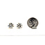 Earrings Stud 6.00ctw Round Lab Grown Diamonds IGI 18ky 9mm 2.7g 126040064