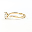 Ring Engagement Solitiare 1.00ct Oval Lab Grown Diamond 14ky 1.8mm Sz7 2.58g 126040050