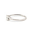 Ring Toi Et Moi 0.56ctw Oval & Pear Lab Grown Diamonds 14kw 1.5mm Sz7 2.05g 126040034
