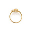 Ring 3-Stone 1.75ctw Oval, Pear, Emerald Lab Grown Diamonds 14ky 1.4mm Sz7 2.14g 126040038