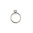 Ring Engagement Solitaire 1.00ct Princess Lab Grown Diamond 14kw 2mm Sz7 3.10g 126040042