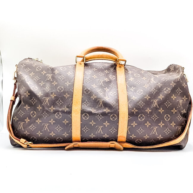 Handbag Louis Vuitton Keepall Bandouliere 55 Monogram 126055025
