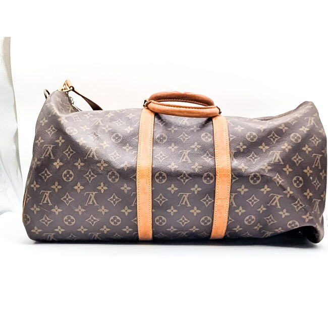 Handbag Louis Vuitton Keepall Bandouliere 55 Monogram 126055024