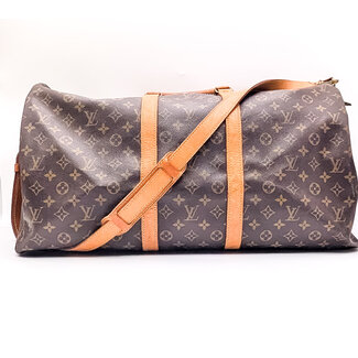 Handbag Louis Vuitton Keepall Bandouliere 55 Monogram 126055024