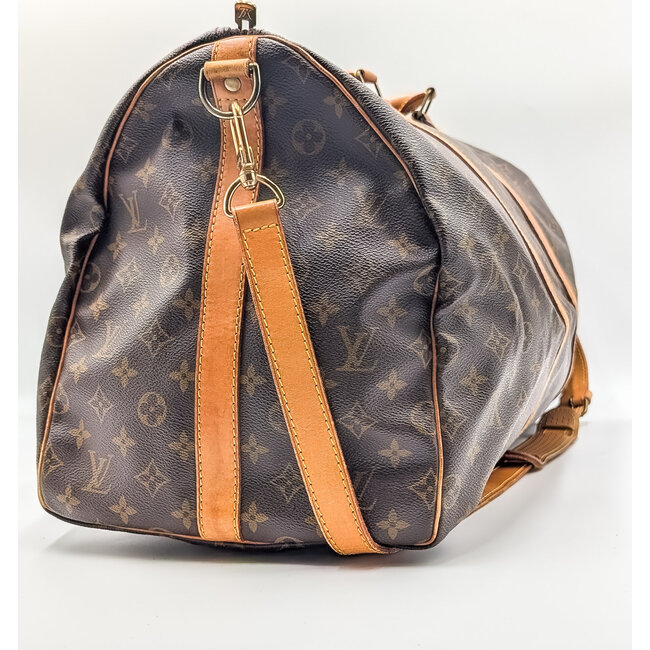 Duffle Louis Vuitton Keepall Bandouliere 55 Monogram 126055019