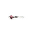 Ring 3-Stone .04ctw Round Diamonds .33ct Pink Tourmaline 900pt 1.7mm Sz5.5 2.68g 126050033