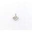 Pendant Illusion Set .50ctw Princess Diamonds 14kw 11.5x8.5mm 1.04g 126050034