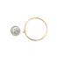 Earnings Tiffany & Co. Elsa Peretti Hoops .10ctw Round 1.2mm 1.6" 126050038
