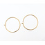 Earnings Tiffany & Co. Elsa Peretti Hoops .10ctw Round 1.2mm 1.6" 126050038
