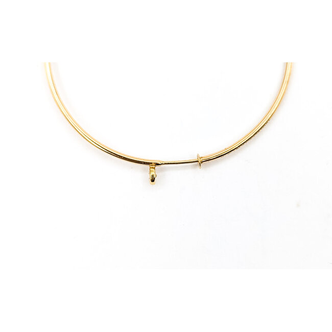 Earnings Tiffany & Co. Elsa Peretti Hoops .10ctw Round 1.2mm 1.6" 126050038