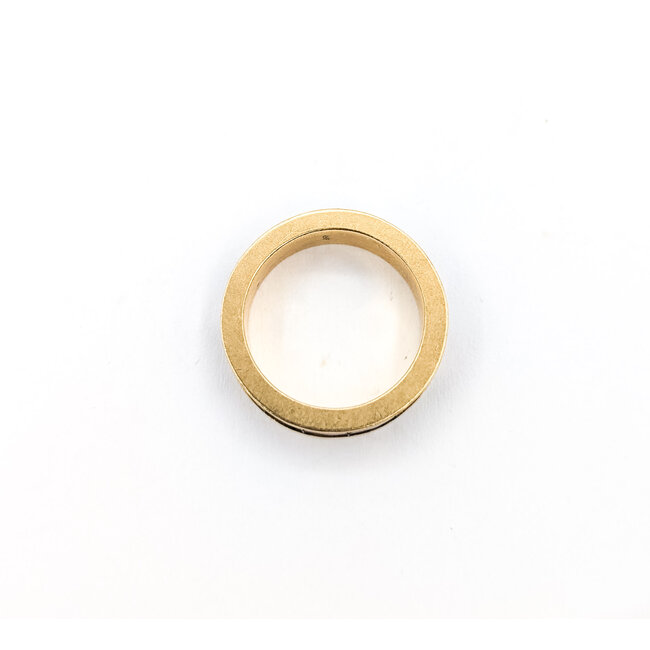 Ring Eternity MOP Yellow 5mm Sz5.5 3.7g 126050037