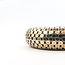 Bracelet John Hardy Dot Cuff 18ky & 925 22mm 7.25" 130g 126052001
