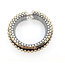 Bracelet John Hardy Dot Cuff 18ky & 925 22mm 7.25" 130g 126052001