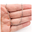 Necklace Italian Bar Link Chain 925 1.93mm 18" 2.1g 126052003