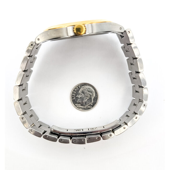 Watch Movado Museum Classic Two-Tone 40mm Stainless Steel 8.25" Watch Only 126046017