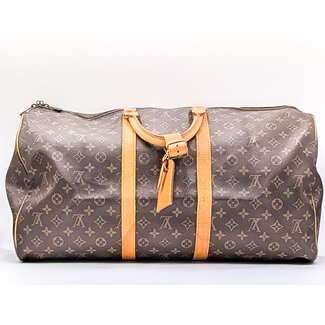Handbag Louis Vuitton Keepall 55 Monogram Brown M41424 126055033